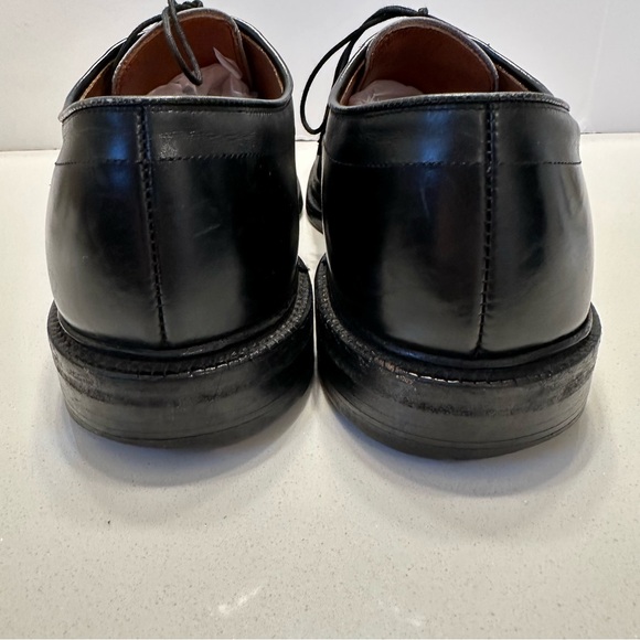 Allen Edmonds Hillcrest Mens Dress Shoes 10.5 D Black Leather Bicycle Toe Career main image 7